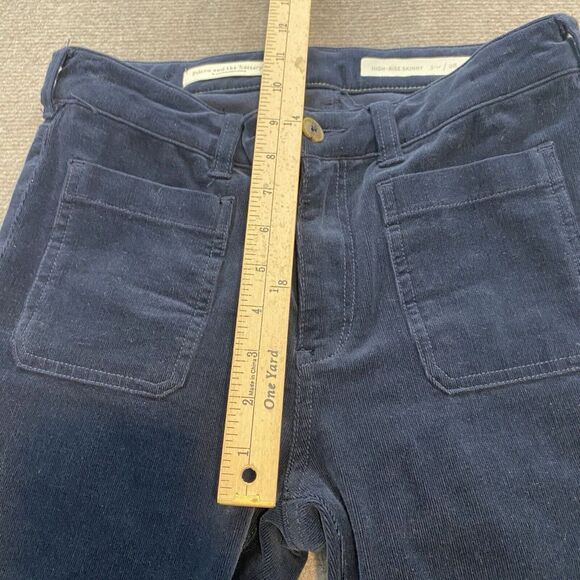 Anthropologie Pilcro & the‎ Letterpress Serif Womens 28 Corduroy Pant High Rise - Picture 10 of 14